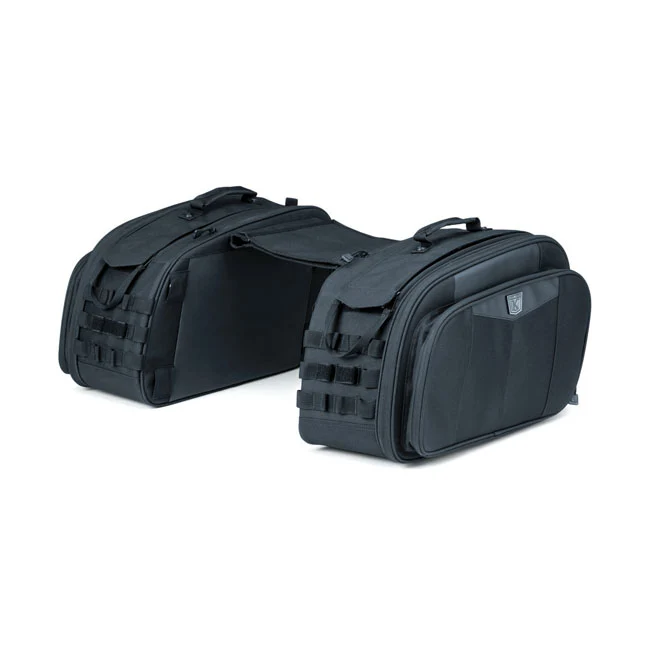 Kuryakyn Momentum Outrider 52L Throw-Over Sadelväskor MC
