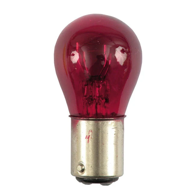 MC Lampa 12V 1157 32/3CP Röd