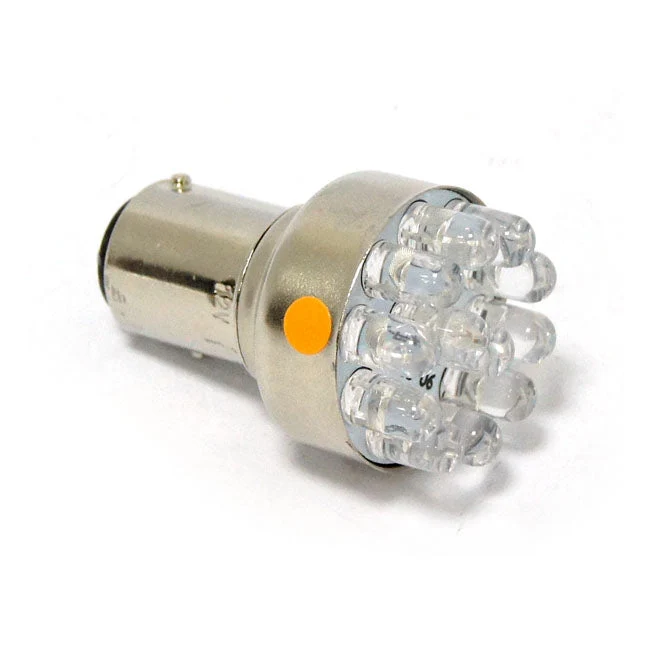 MC Lampa LED 1157 BAY15D Orange