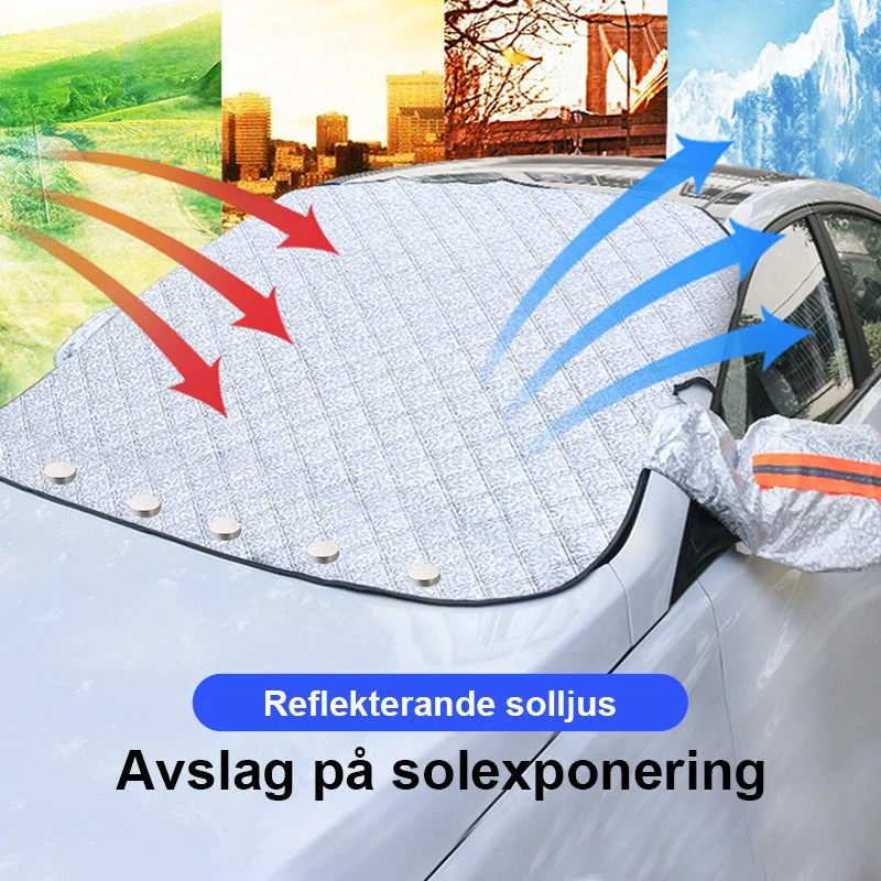 Magnetiskt Bilskydd mot Snö och Frost för Alla Fordon