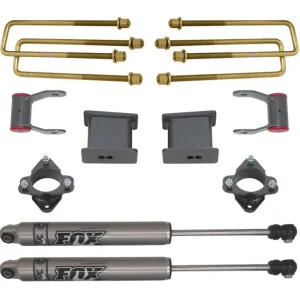 MaxTrac 07-16 GM C1500 2WD w/Cast Steel Susp. 4in Rear Lift Kit