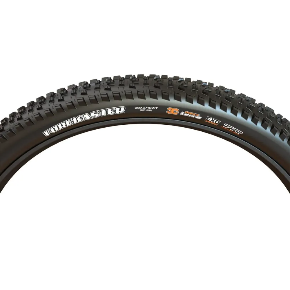 MAXXIS FOREKASTER 29x2.60 Exo+ 3C MaxxTerra Tubeless Ready Soft Black-däck