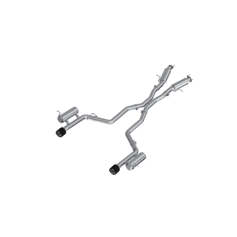 MBRP 2011+ Dodge Durango 3.6L V6 T304 SS 3.0in Cat-Back Dual Rear Exit Exhaust w/ Carbon Fiber Tips