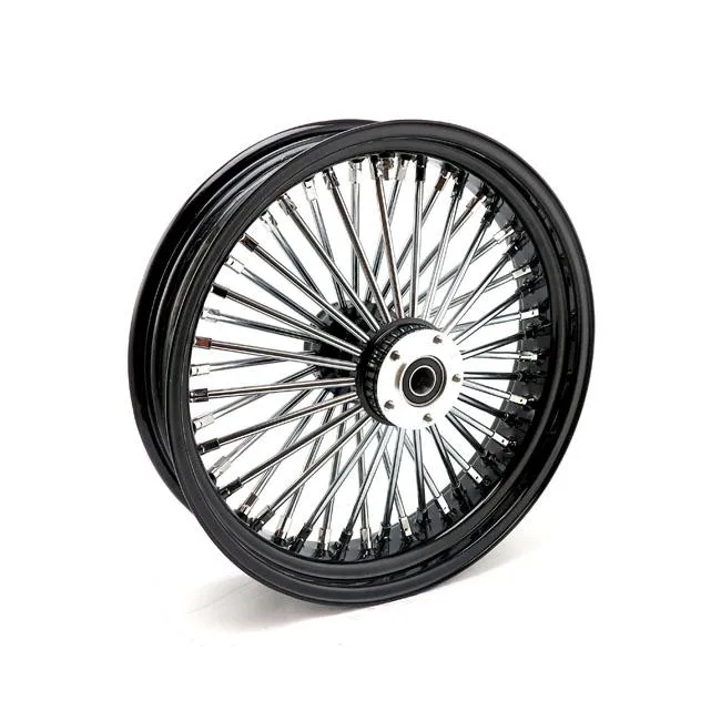 MCS Radial 48 Fat Spoke Bakhjul 4.25 x 18" Svart
