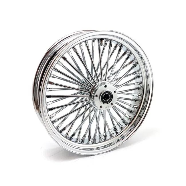 MCS Radial 48 Fat Spoke Bakhjul 4.25 x 18" Krom