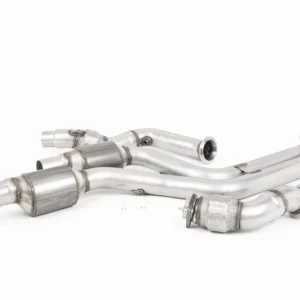 Milltek Sport Stora Diameter Downpipes Hi-Flow Sportkatalysatorer BMW 2-serie (F87) M2 Competition