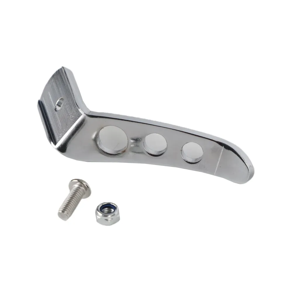 Motorcykel Chrome Stand Kickstand Extension passar för Harley Touring Glide 91-20 Generic
