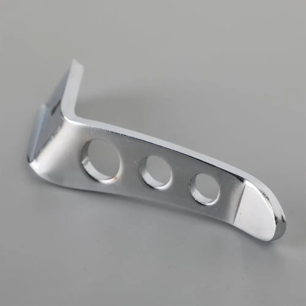 Motorcykel Chrome Stand Kickstand Extension passar för Harley Touring Glide 91-20 Generic