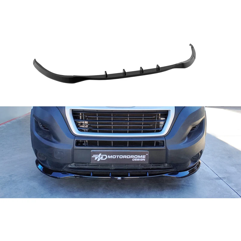 Motordrome Front spoiler suitable Peugeot Boxer / Citroën Jumper / Fiat Ducato mk3 Facelift 2024-2024 & Opel Movano C Face...