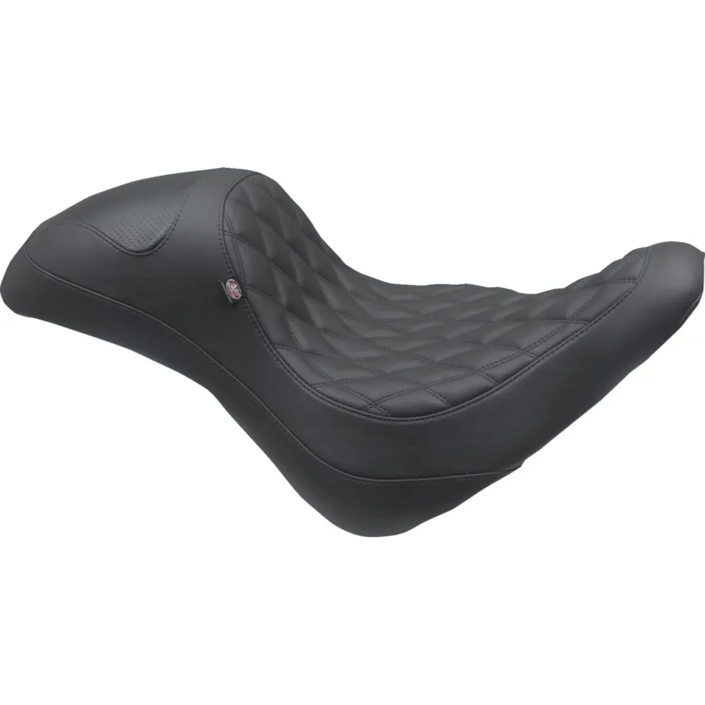 Mustang Extreme Fastback 2-Up Sadel till Harley