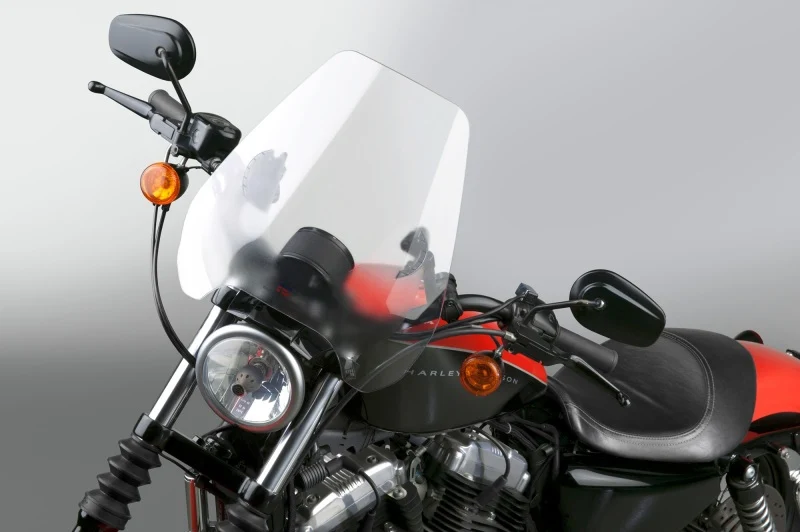National Cycle Deflector Screen w/ Handlebar 1 . Quick Set - Clear