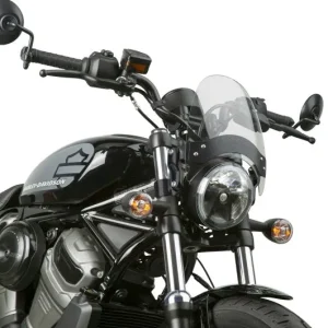 National Cycle Fits Up to 43 mm. O.D. Flyscreen-Black Lt. Tint