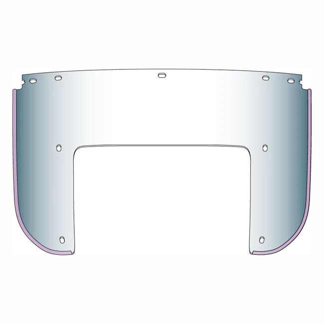 NC Nedre Vindruta Beaded Klar HD 7-bult