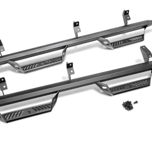 N-Fab 2022 Toyota Tundra Crew Max Cab All Beds SRW Predator Pro Steps Textured Black w/o Bed Access