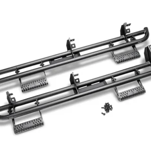 N-Fab RKR Step System 10-17 Toyota 4 Runner (Trail Edition) SUV 4 Door - Tex. Black - 1.75in