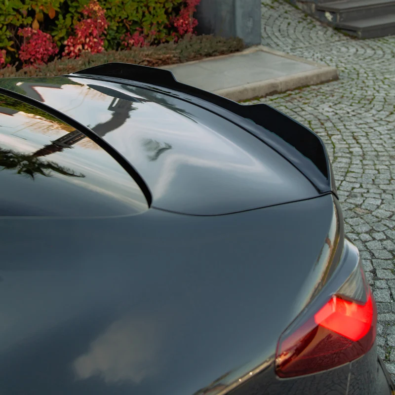 OneWay, Bagagerumsspoiler, Glanssort, Passer til BMW M4/4-Serie G22/G23 Coupe/Convertible M-Pack/M440i 2020-