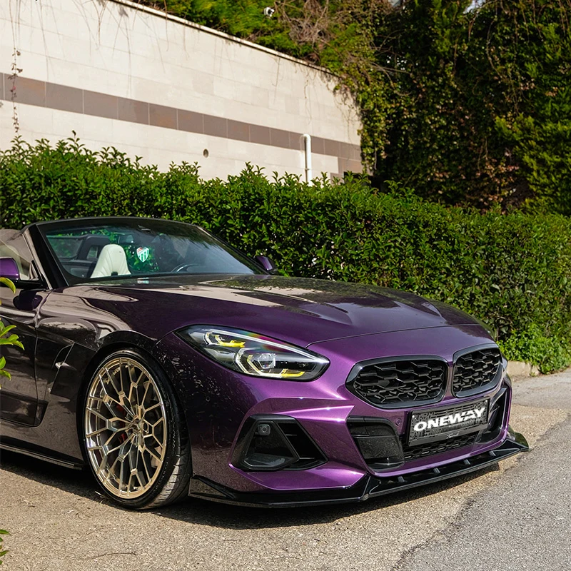 Oneway Front spoiler suitable BMW Z4 (G29) M-Pack/M40i 2018-2022 & Facelift 2022- Gloss black