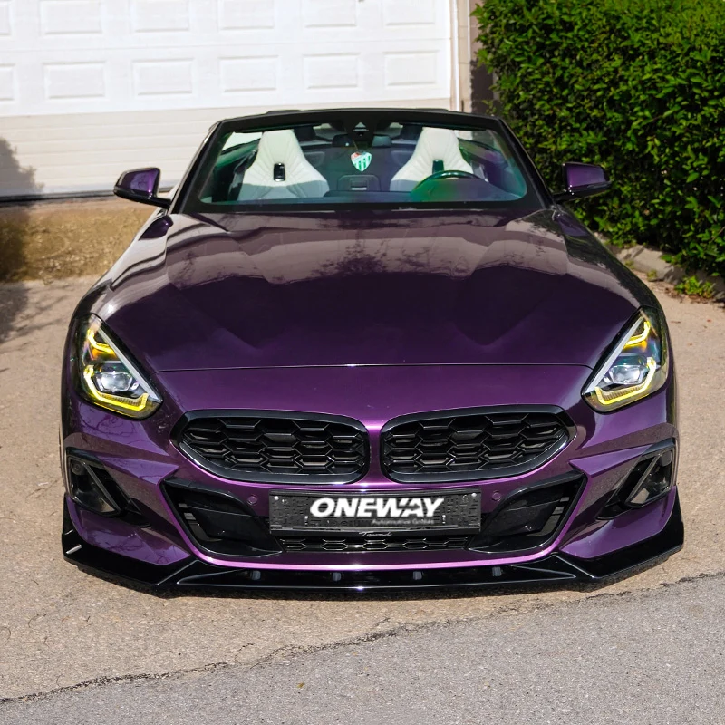 Oneway Front spoiler suitable BMW Z4 (G29) M-Pack/M40i 2018-2022 & Facelift 2022- Gloss black