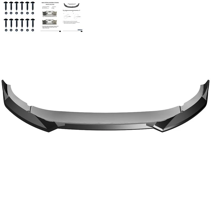 Oneway Front spoiler suitable Cupra Terramar (KP1) 2024- - Gloss black