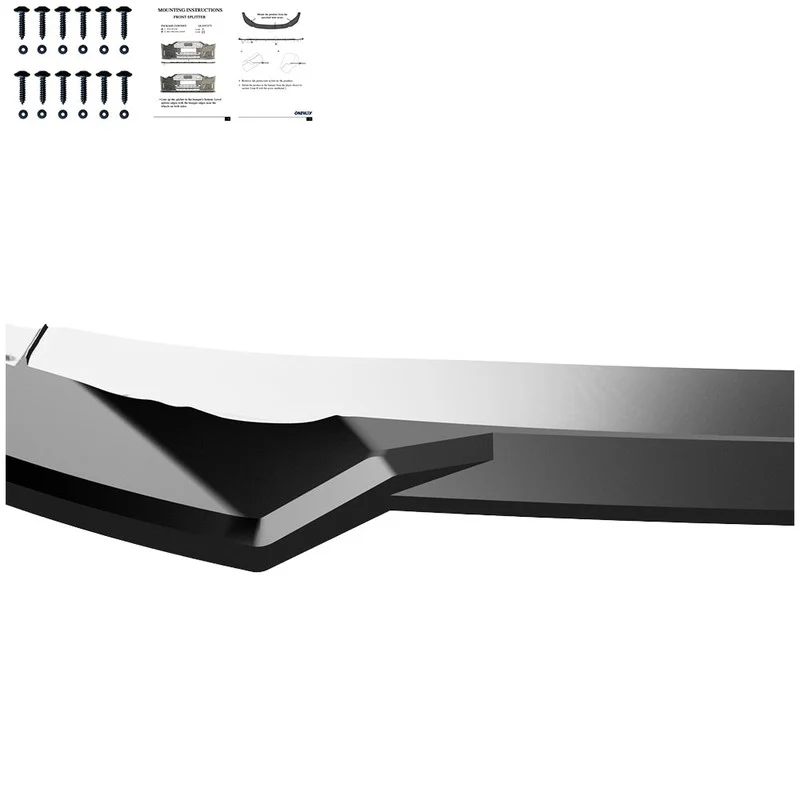 Oneway Front spoiler suitable Cupra Terramar (KP1) 2024- - Gloss black