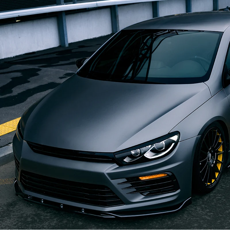 Oneway Front spoiler suitable Volkswagen Scirocco R Facelift 2014-2017 - Gloss black
