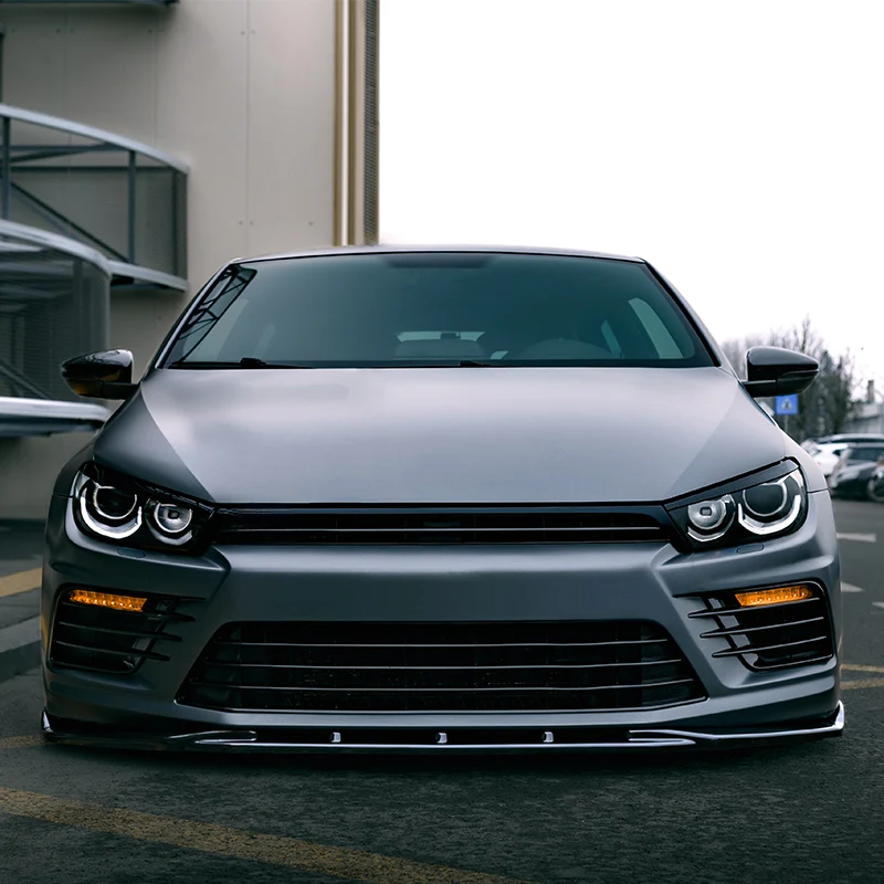 Oneway Front spoiler suitable Volkswagen Scirocco R Facelift 2014-2017 - Gloss black