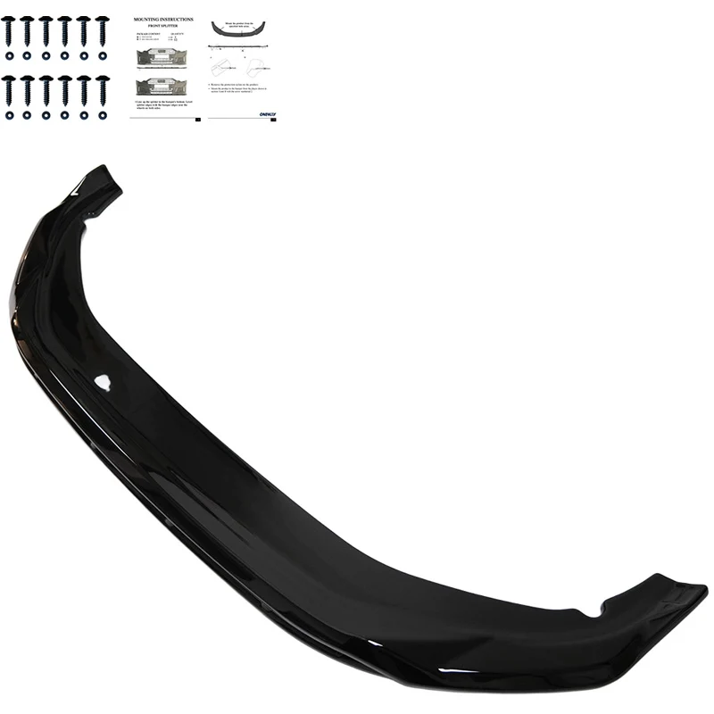 Oneway Front spoiler suitable Volkswagen Tayron (R41) R-Line 2024- - Gloss black