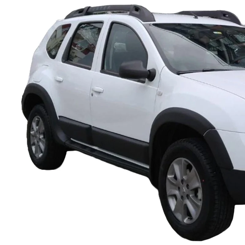 OneWay, Hjulkantstrimler, ABS plast, Mat Sort, Passer til Dacia Duster I (2010-2017), 8 dele