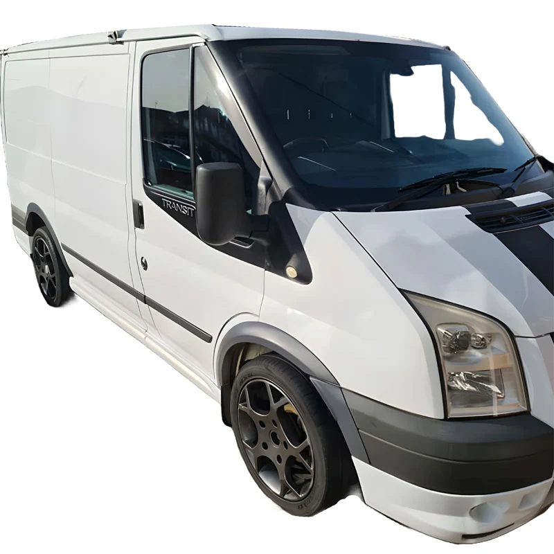 OneWay, Hjulkasser, Mat Sort, Passer til Ford Transit MK7 2006-2014, 8-delt sæt