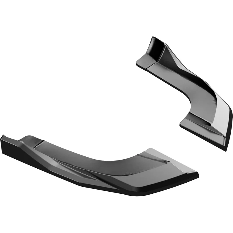 Oneway Rear Side Diffusors suitable Volkswagen Tayron (R41) 2024- - Gloss black