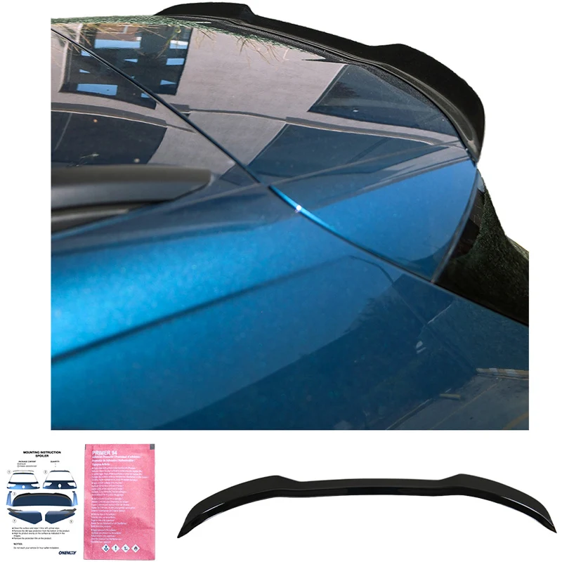Oneway Roof Spoiler (Cap) suitable Volkswagen Tiguan III (CT1) 2024- - Gloss black