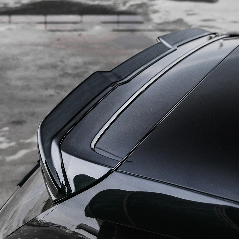Oneway Roof Spoiler (Cap) suitable Volkswagen Polo 6R GTi/R-Line 2009-2014 - Gloss black