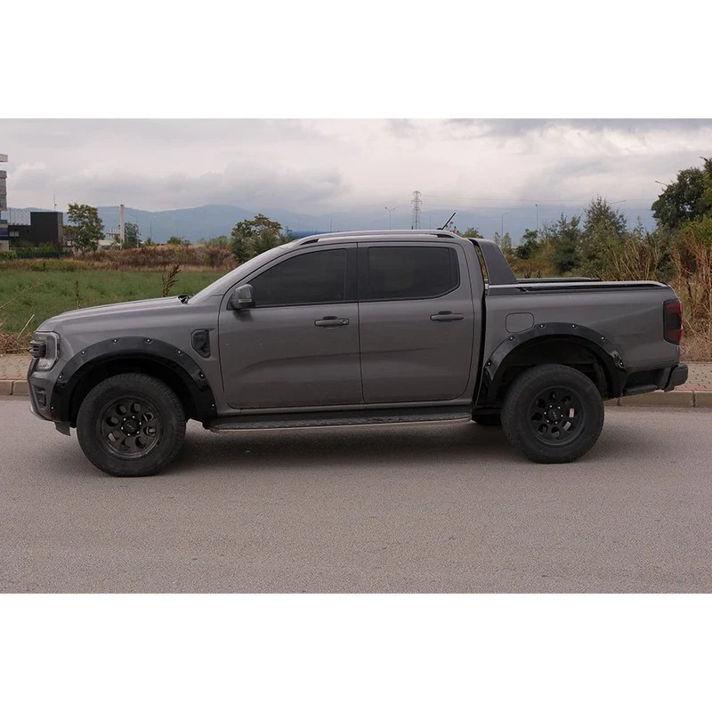 Oneway Set Fender Flares suitable Ford Ranger T9 2022- (Jumbo) - Gloss black