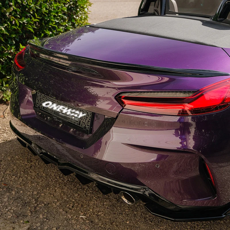 Oneway Trunk Spoiler suitable BMW Z4 (G29) M-Pack/M40i 2018-2022 & Facelift 2022- - Gloss black