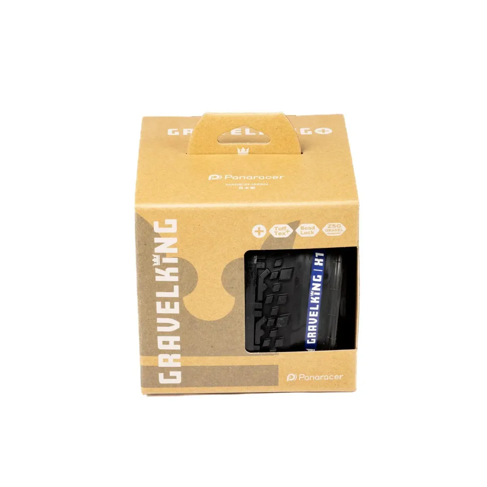 PANARACER GRAVELKING EXT+ TLR 700x38c Tubeless Ready Svart däck