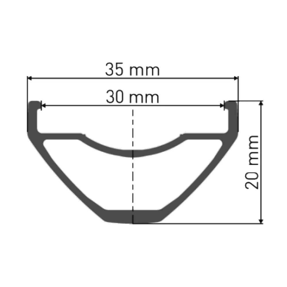 Par DT SWISS H 1900 SPLINE 30 mm 29" 15x110/12x148 mm Boost-hjul