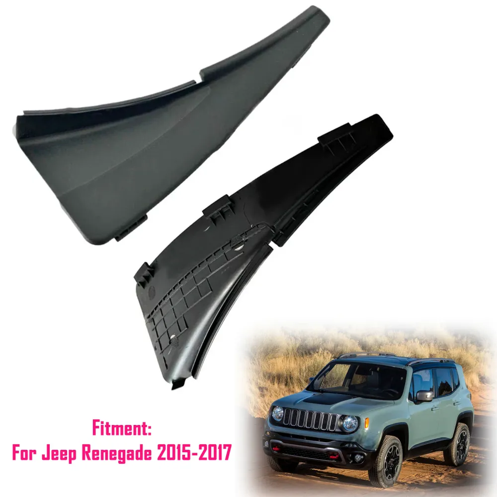 Par vindruta hörntorkarkåpa till Jeep Renegade 2015-2017