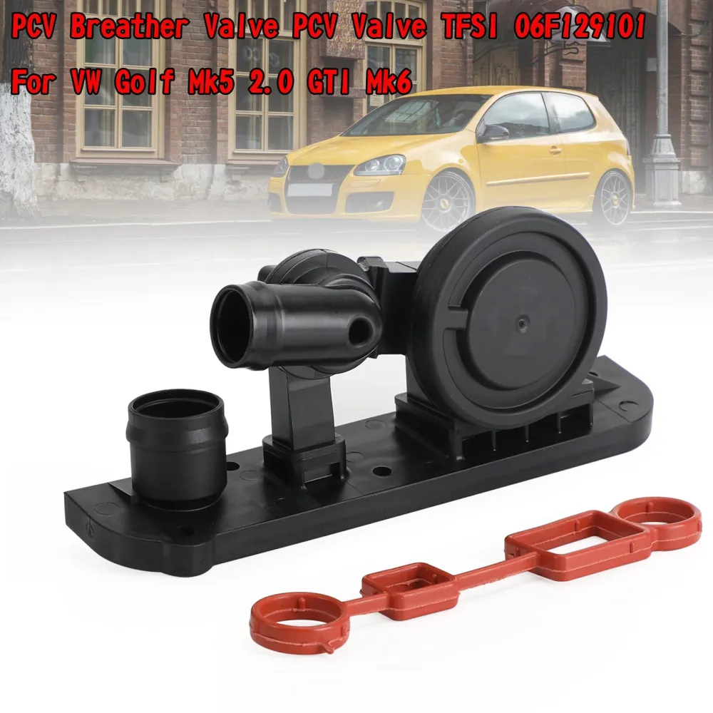 PCV luftningsventil PCV-ventil TFSI 06F129101 För VW Golf Mk5 2.0 GTI Mk6