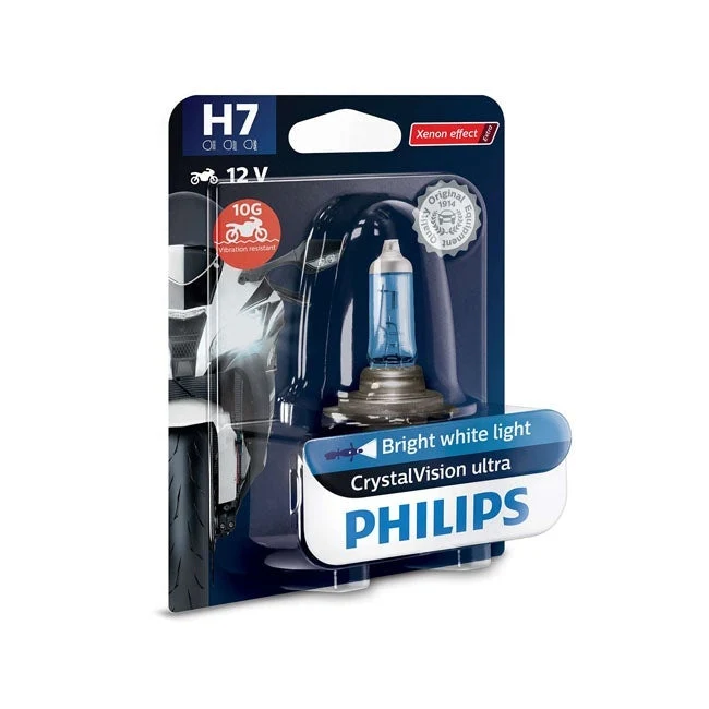 Philips CrystalVision Ultra Moto MC Lampa H7 55W