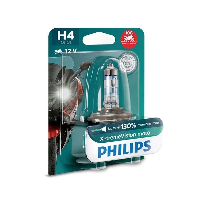 Philips X-TremeVision+ Moto MC Lampa H4 55/60W