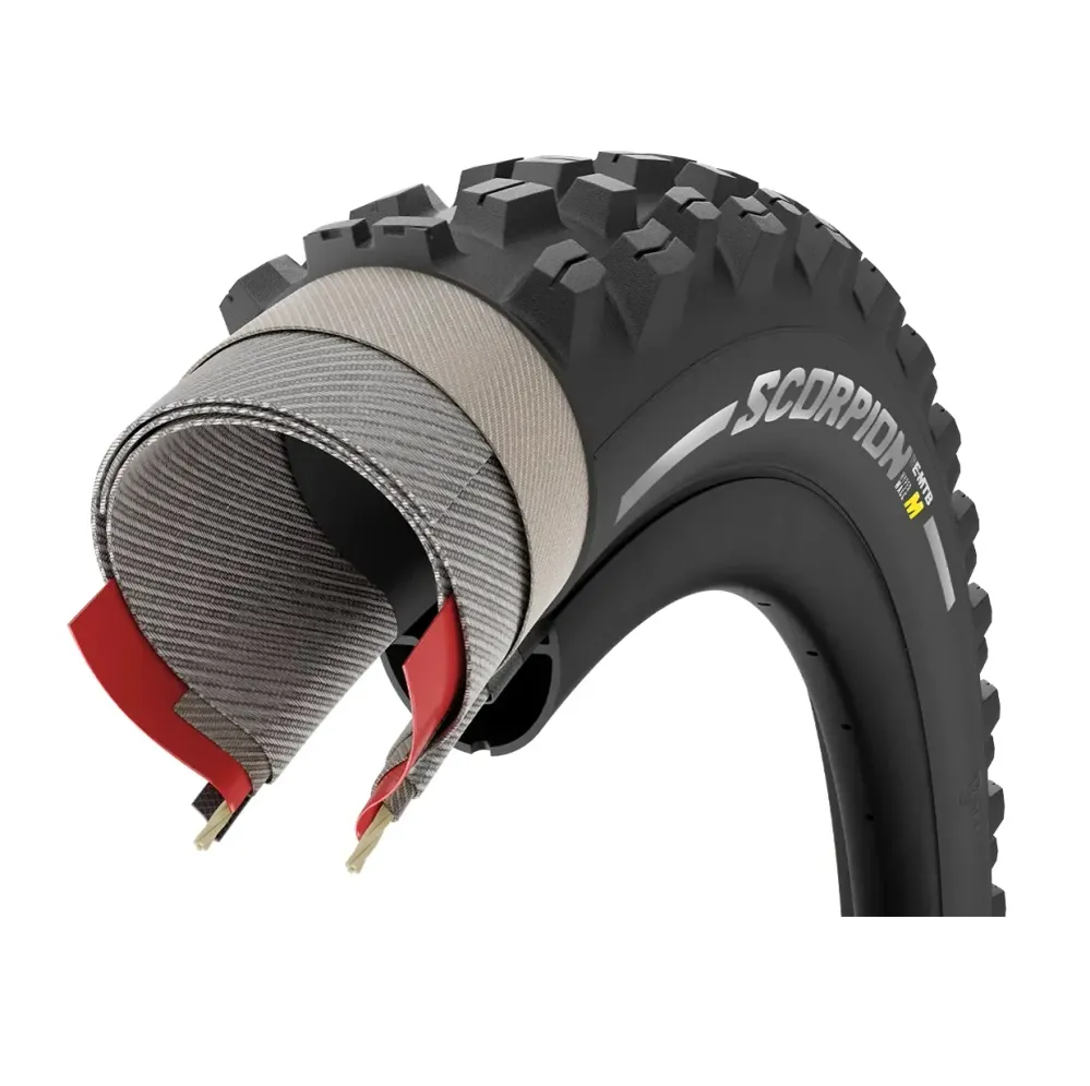 PIRELLI SCORPION E-MTB M 29x2.6 Tubeless Ready Soft Black/Gold 4355600 däck