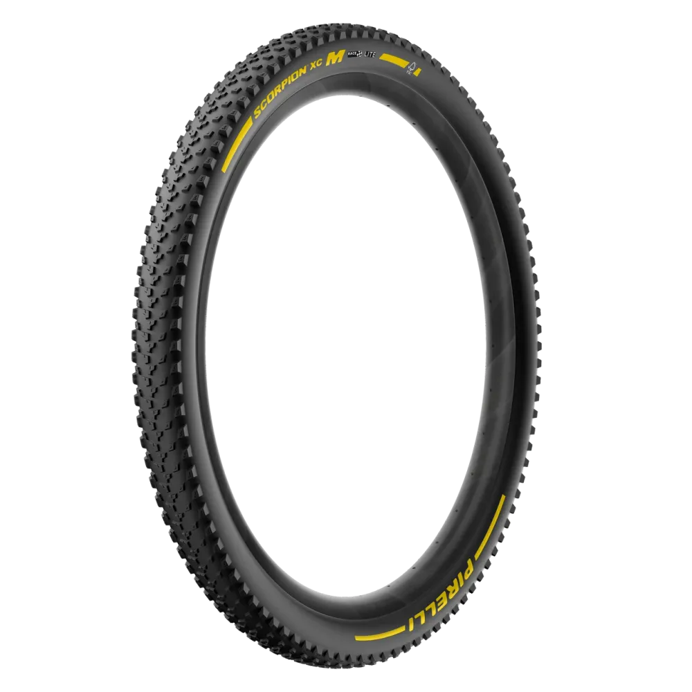 PIRELLI SCORPION RACE XC M Lite 29x2.40 Tubeless Ready Soft Black/Yellow Team Edition-däck