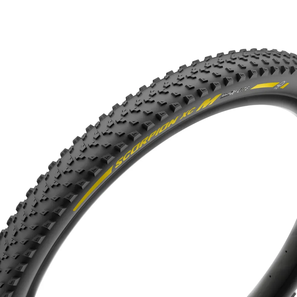 PIRELLI SCORPION RACE XC M Lite 29x2.40 Tubeless Ready Soft Black/Yellow Team Edition-däck