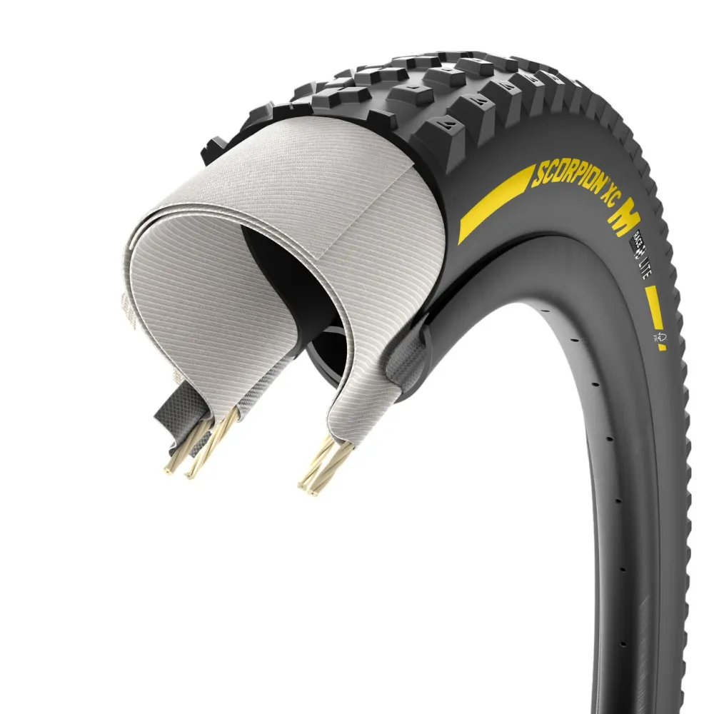 PIRELLI SCORPION RACE XC M Lite 29x2.40 Tubeless Ready Soft Black/Yellow Team Edition-däck
