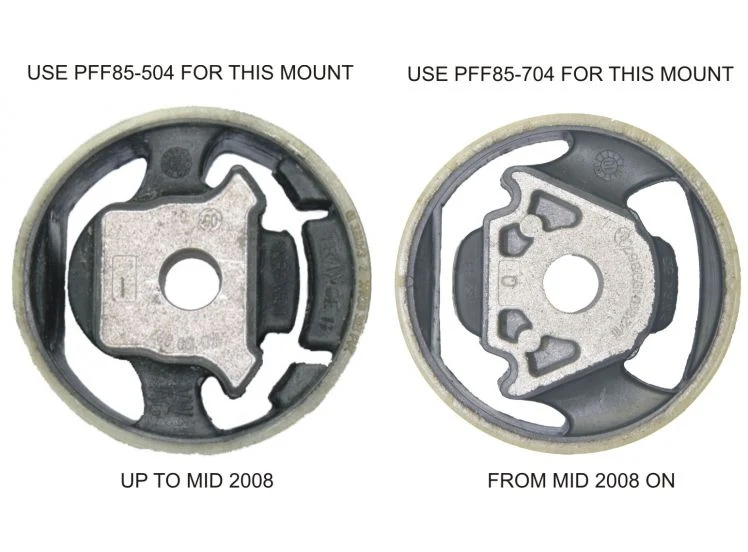 Powerflex PFF85-504 Motorfästeinsats (Stor)