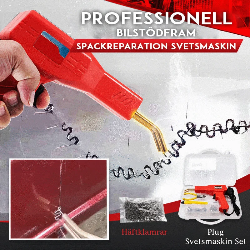 Professionell plastsvetsmaskin för bilstötfångare reparation