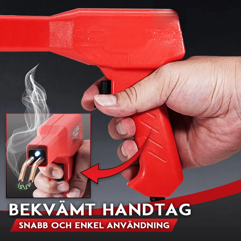 Professionell plastsvetsmaskin för bilstötfångare reparation