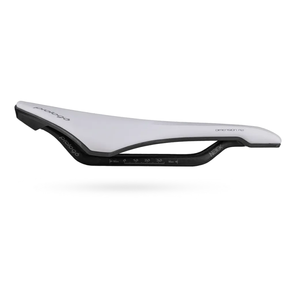 PROLOGO DIMENSION R2 Sadel Nack Rails Vit