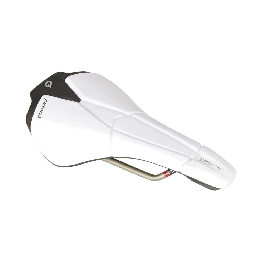 PROLOGO SCRATCH M5 Sadel Tirox skänklar Vit