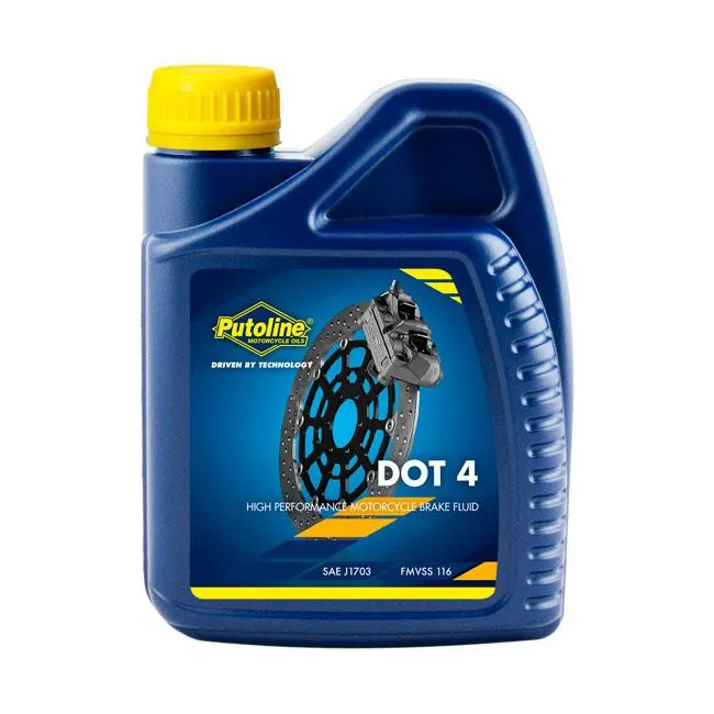 Putoline Bromsvätska DOT 4 500ml